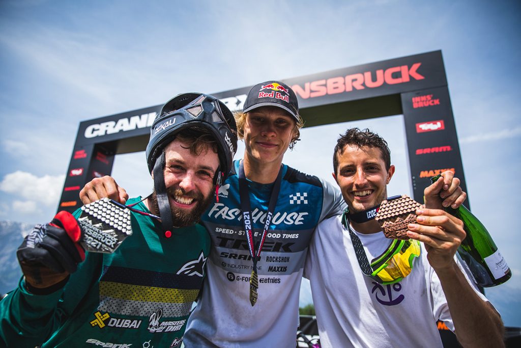 Crankworx Innsbruck 2022 podio